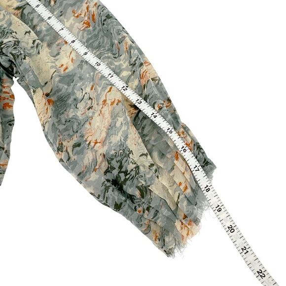 JOIE Watercolor Cloud Perry Silk Top Blouse XS - Picture 11 of 11